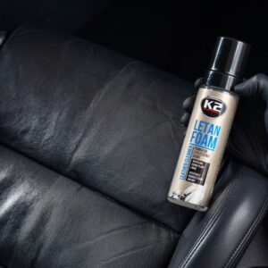 K2 Letan foam 200ml - Spuma pentru curatare piele - imagine 3