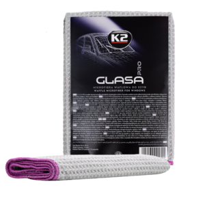 K2 Glasa PRO 40x40cm - Laveta microfibra curățare geamuri - imagine 6