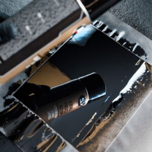 K2 Spray vopsea acrilică neagru lucios 500ml. - imagine 4