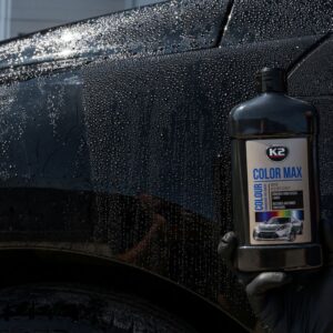 K2 Color Max 500ml - Polish cu ceară colorantă neagră - imagine 7